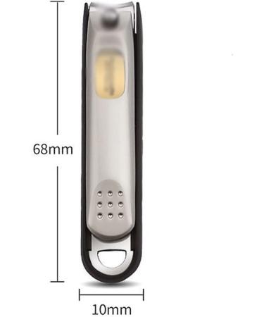 SVAASA Nail Clippers Nail Trimmer Pedicure Scissor Nail Clippers Stainless Steel Anti Splash Fingernail Cutter Manicure Tools Bionics Design - Buy Online on GoSupps.com