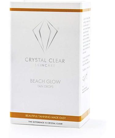 Crystal Clear Skincare Beach Glow Tan Drops 30ml - Get a Radiant Sun-Kissed Glow - Buy Online on GoSupps.com