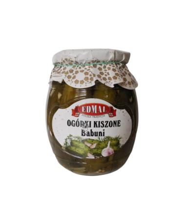 Edmal Ogorki Kiszone Babuni 680gr x 10 Units