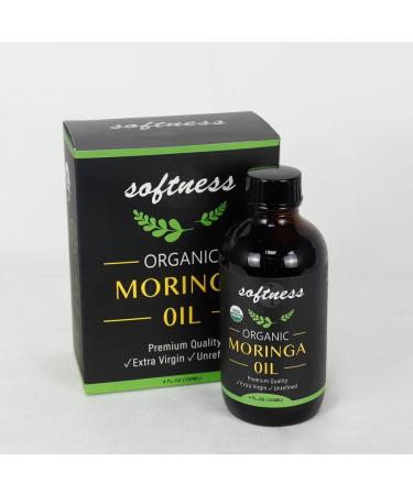 Moringa Oil: Mild Jasmine Scent, USDA Certified Organic, 100% Pure Cold-Pressed Natural Moisturizer for Skin, Face, Body, Hair - Non-GMO, Vegan - Buy Online on GoSupps.com