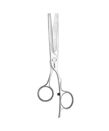 Jaguar modeling scissors Fame 42 5.75 "| Texturier scissors with 42 effilation teeth with prism cut in offset design | polished | Made in Germany
