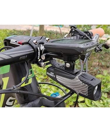 CNC Bicycle Computer Bracket for Garmin | Adjustable Stem Holder for Edge 200 500 510 800 810 1000 1033 - Black - Buy Online on GoSupps.com