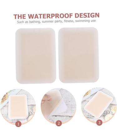 BIUDECO 2pcs Stickers Waterproof Conceal Tattoos Multifunctional Patches Multipurpose Safe Flaw Invisible 14X10X0.2CM Khaki - Buy Online on GoSupps.com