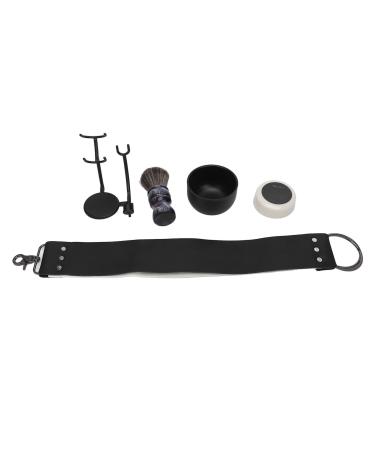 BROLEO Men's Cutting Tool Beard Grooming Kit Foam Bowl Stylish Holder Sharpening Cloth for Home