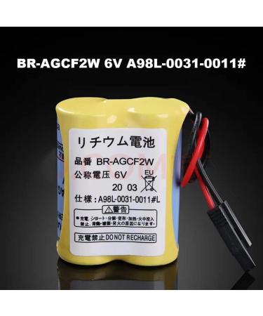6V Battery for FANUC A98L-0031-0011 | 8 Pcs BR-AGCF2W 2200mAh - International Shipping Available - Buy Online on GoSupps.com