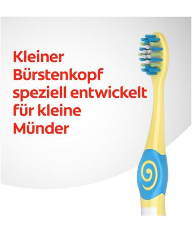 Colgate Kids Toothbrush for Ages 2-6 - Extra Gentle Manual Toothbrush with Suction Cup (Pack of 3) - Buy Online on GoSupps.com
