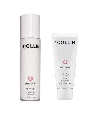 G.M. COLLIN Sensitive Skincare Set (Sensiderm Cleansing Milk and Face Cream)