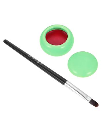 Beavorty Lipstick Blush Eye Shadow Blusher Eyeshadow Fake Eu Gel Eyelash Smudge Concealer Green Ceramics Red