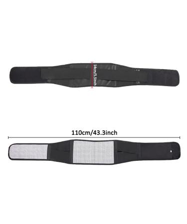 Magnetic Self-Heating Lower Back Support Belt for Women & Men Lumbar Support Pain Relief Back Brace - Buy Online on GoSupps.com
