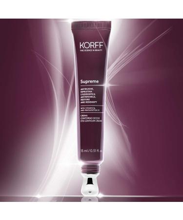 Korff Supreme - Crema Contorno Occhi Antirughe Ripristina e Ridensifica 15ml - Buy Online on GoSupps.com