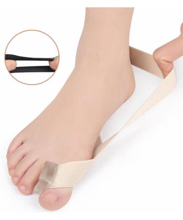 Day and Night Wearable Bunion Orthosis Shoes - Toe Separator with Tension Band for Overlapping Big Toe - Cloth Massage Feet - Size A/B - Buy Online on GoSupps.com