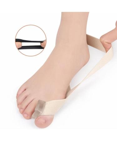 Soak Your Feet Bunion Orthosis Day & Night Wearable Shoes - Toe Separator & Tension Band for Big Toe Overlap - Cloth Grater for Feet - Buy Online on GoSupps.com