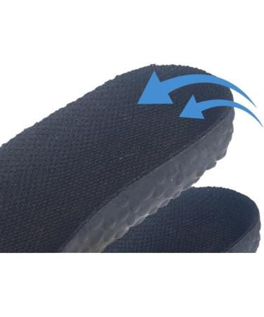 CSCDD Cushioned Sports Insoles - High Elastic Shock Absorbent for Basketball & Running | Cut to Fit (Men & Women Sizes 35-38 - Buy Online on GoSupps.com