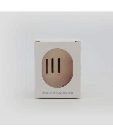 Fnyes Makeup Sponge Holder with Silicone Beauty Sponge - Dry & Wet Foundation Sponge for Travel (MS Pink) | Perfect for On-the-Go Makeup - Buy Online on GoSupps.com