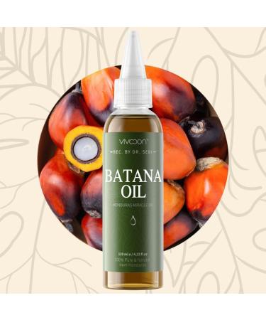 100% Pure Batana Oil for Hair Growth | Organic Dr. Sebi Oil from Honduras | Enhance Hair Thickness & Scalp Care 4.23 fl oz - Buy Online on GoSupps.com