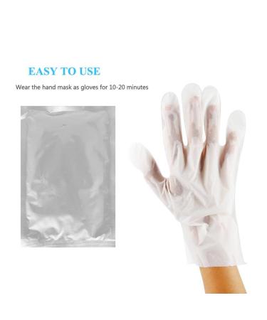 5 Pairs Hand Masks - Moisturizing Gloves for Dry Cracked Skin | Anti-Aging Hand Repair - Buy Online on GoSupps.com