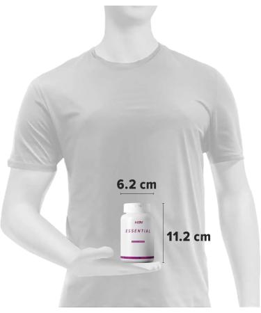  HSN HSN Calcium Chele Albion + Vegan Vitamin D3 | 120 Vegetable Capsules | 500 mg of Calcium and 2 000 IU of Vitamin D3 per Daily Dose | High Bioavailability | Non-GMO Vegan Free From - Buy Online on GoSupps.com