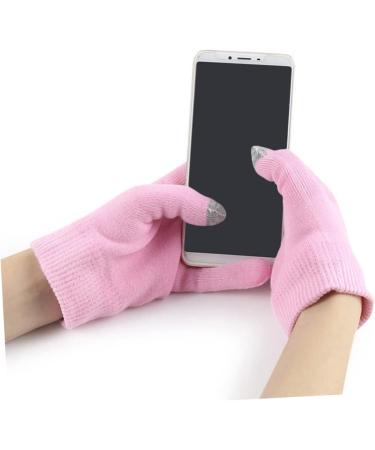 FOMIYES 4 Pairs Moisturizing Gloves Hand Spa Women Hand Care Gloves Lotion Dry Skin Womens Glove Gloves Night Gloves Women Gel Gloves Conductive Yarn Miss Pink Skin Care Cosmetic - Buy Online on GoSupps.com