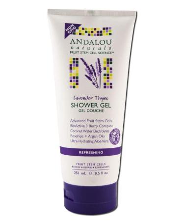 Andalou Naturals Lavender Thyme Shower Gel Pack of 2