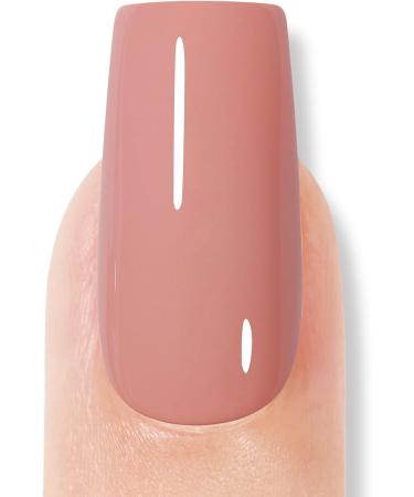 AILLSA Nude Gel Nail Polish 15 ML - Red Nude Color Gel Varnish | Soak Off UV/LED | Autumn & Winter Shade | Salon & Home Use - Buy Online on GoSupps.com