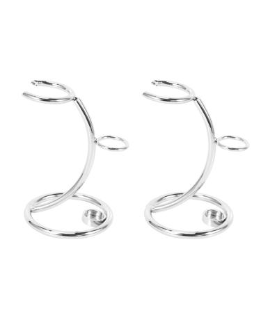 Niniang 2 x Universal Metal Razor Holder and Brush Holder for Metal