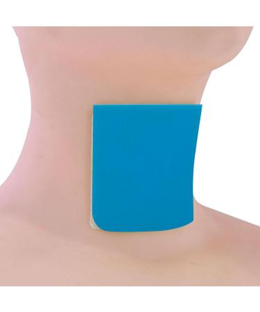 ZPBlwT Breathable sticker for the neck air tube dustproof breathable protection for health and safety medical stoma protection cover 20/35/50 pieces black
