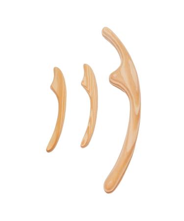 3pcs Gua Sha Tool Set - Muscle Relaxation & Facial Massage Scraping Boards for Face Arms & Legs - International Shipping Available - Buy Online on GoSupps.com