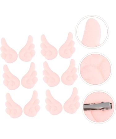 6 Pairs Angel Wings Hairpin Cartoon Hair Clips Pink Wing Hairpin Kawaii Accessories Hair Accessory for Women Lovely Hair Accessories Fabric Miss Birthday Present Make up - Buy Online on GoSupps.com