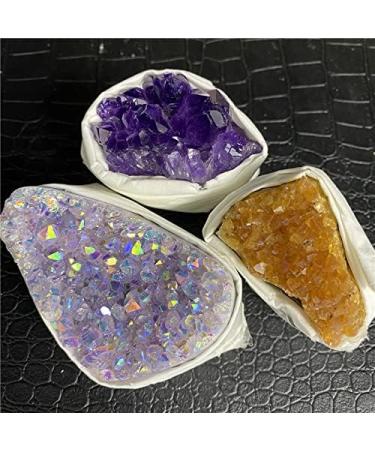 Crystals Stones Natural All Kinds of Crystal Quartz Minerals Specimen Amethyst Cluster Irregular Shape Rough Rock Stone Home JIZTGEDM (Color : Amethyst Cluster Size : 4-5cm) 4-5cm Amethyst Cluster - Buy Online on GoSupps.com