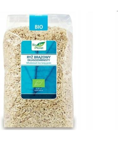 Long grain brown rice BIO 1 kg BIO PLANET - Buy Online on GoSupps.com