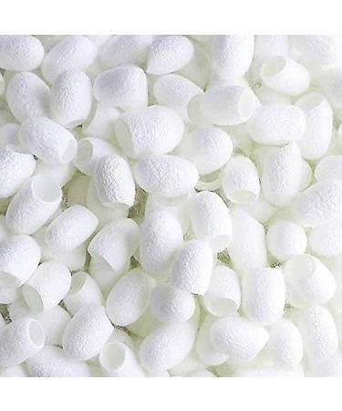 TTSAM 100pcs Natural Silk Cocoons for Facial Cleansing and Massage | Healthy Skin Care Scrub | Facial Cleanser Balls - Buy Online on GoSupps.com