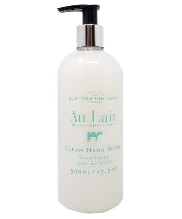 SCOTTISH FINE SOAPS - Au Lait Shea Butter - Cream Hand Wash 17.5 oz