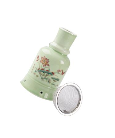 Clispeed 2 sentences Moxibusion pot Home tools for moxibusion sticks cone holders Moxa tools MOXA healing Moxa healing can be portable ceramic bracket 12.5x7cmx2PC Gr nx2Stk