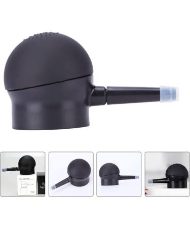 MUSISALY 1pc Silicone Nozzle Hairdressing Sprayer Hair Fibers Pump Powder Spray Bottle Plastic Abs Black - Buy Online on GoSupps.com