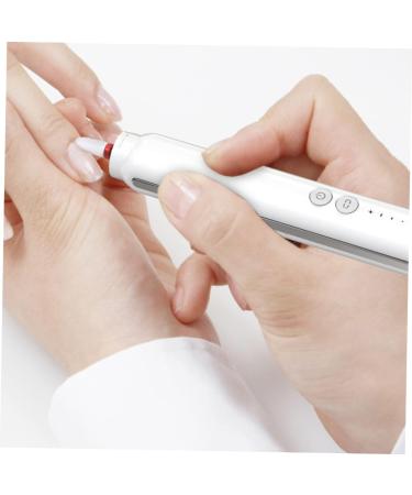 Beavorty 1 Set Nail Polisher Nail Drill Kit Nail File Electric Manicure Electric Nail Drill Portable Handpiece File Professional Nail Drill Electric Tool White abs Pedicure - Buy Online on GoSupps.com