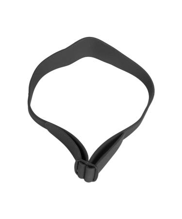 Neck Hair Guide DIY Silicone Neckline Template Stencil for Neckline Haircuts Hair Trimming (Black)