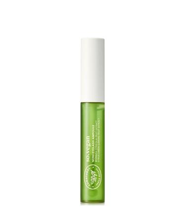 So'natural Powder4room Noni Eyelash Ampoule 0.315 fl oz (9ml) | An Eyelash Intensive Enhancer | Vegan Eyelash Serum | Eyelash Ampoule | Eyelash Growth Serum | Good Lashes