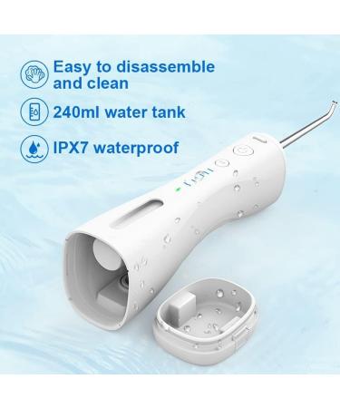 Buy Cordless Water Dental Flosser - Ultra Oral Irrigator for Braces Care | 6 Modes & 4 Jet Tips - Fast International Shipping - Buy Online on GoSupps.com