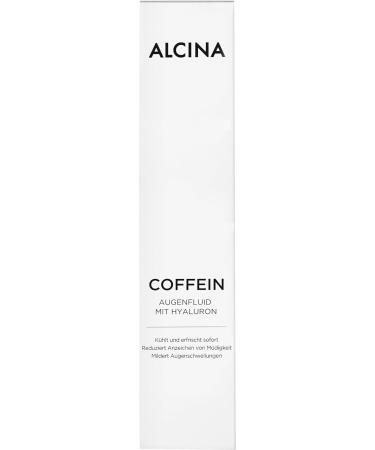 Dr AS ALCINA Caffeine eye fluid 1 x 15 ml for radiant eyes reduces swelling of the eyes cools and refreshes immediately eye fluid with luminous pigments caffeine and hyaluron - Buy Online on GoSupps.com