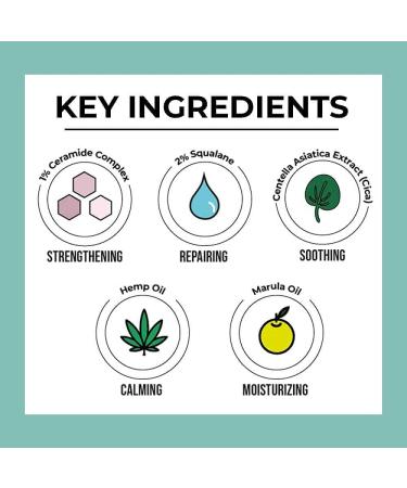 SODEN Cica & Ceramide Overnight Repair Face Serum For Glowing Skin | Repairs Skin With 2% Squalane Marula Oil 1% Ceramide Complex & Centella Extract Face Serum For All Skin Types -30ml - Buy Online on GoSupps.com