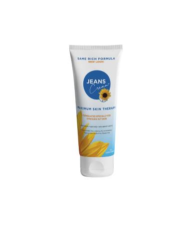 Jeans Maximum Skin Therapy Cream with Aloe & Vitamin E. Moisturizing Cream for Dry & Sensitive Skin affected by many causes such as Radiation Treatment  Sunburn  Itchiness & Redness 7OZ 7 Ounce (Pack of 1)