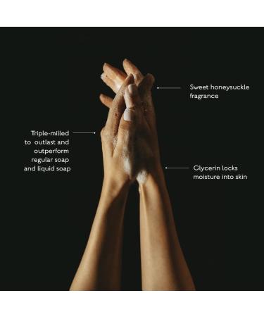 NYBG Honeysuckle 3-Soap Set, Triple Milled & Moisturizing Bath Soap for Women - Made in USA - 5.8 oz (3 Bars) - Buy Online on GoSupps.com