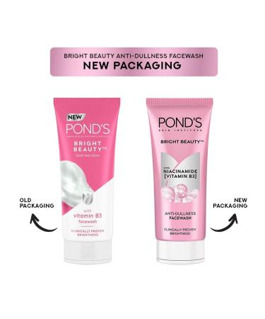 POND S Bright Beauty Vitamin B3+ Face Wash 200G - Hydrating & Brightening Cleanser for Healthy Skin | International Shipping Available - Buy Online on GoSupps.com