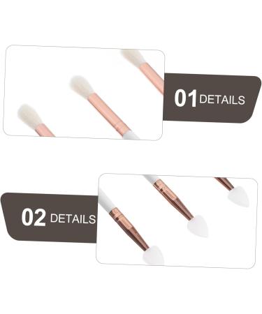 FRCOLOR 3pcs Eye Shadow Brush Makeup Eye Brush Eyeshadow Makeup Tool Beauty Tools Mix - Buy Online on GoSupps.com