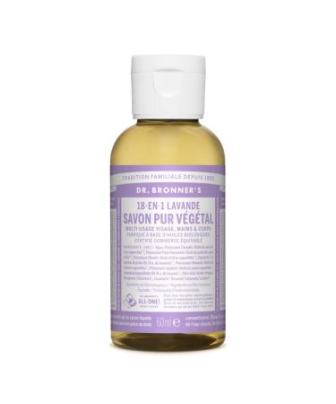 Dr. Bronner's Dr Bronner's Lavender Liquid Soap 60ml