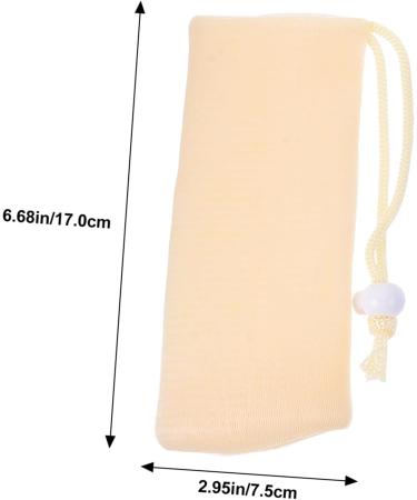 HAPINARY 8pcs Soap Bags for Soap Bars Face Soap Holder Bar Shampoo Holder Shampoo Bar Bag Pe - Buy Online on GoSupps.com