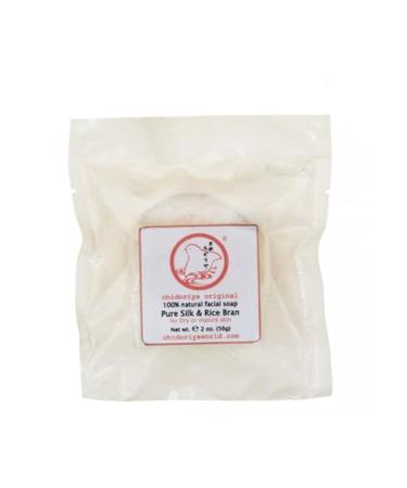 Silk and Rice Bran Soap 2oz soap bar by Chidoriya