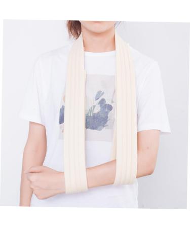 FRCOLOR Breathable Arm Sling for Shoulder Surgery | Adjustable Child & Adult Support | Dislocated Shoulder Brace - Beige - Buy Online on GoSupps.com