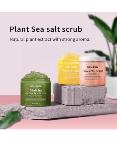Himalayan Salt Sugar Scrub for Women - 10 oz Exfoliating Body Scrub for Acne Scars & Wrinkles - Deep Cleansing & Moisturizing (Pack of 1 - Buy Online on GoSupps.com
