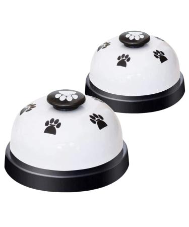 Alinana 2 pieces of pet training bells for dog cats door bells for potty communication training bells for pets with a large button